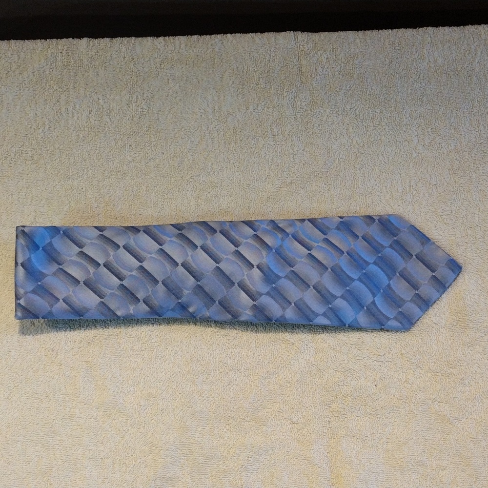 NWT Stafford gray/blue tie